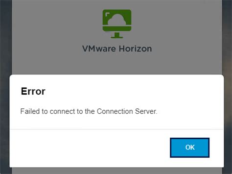 Now, as a domain admin, try installing your connection server. . Horizon connection server replication error
